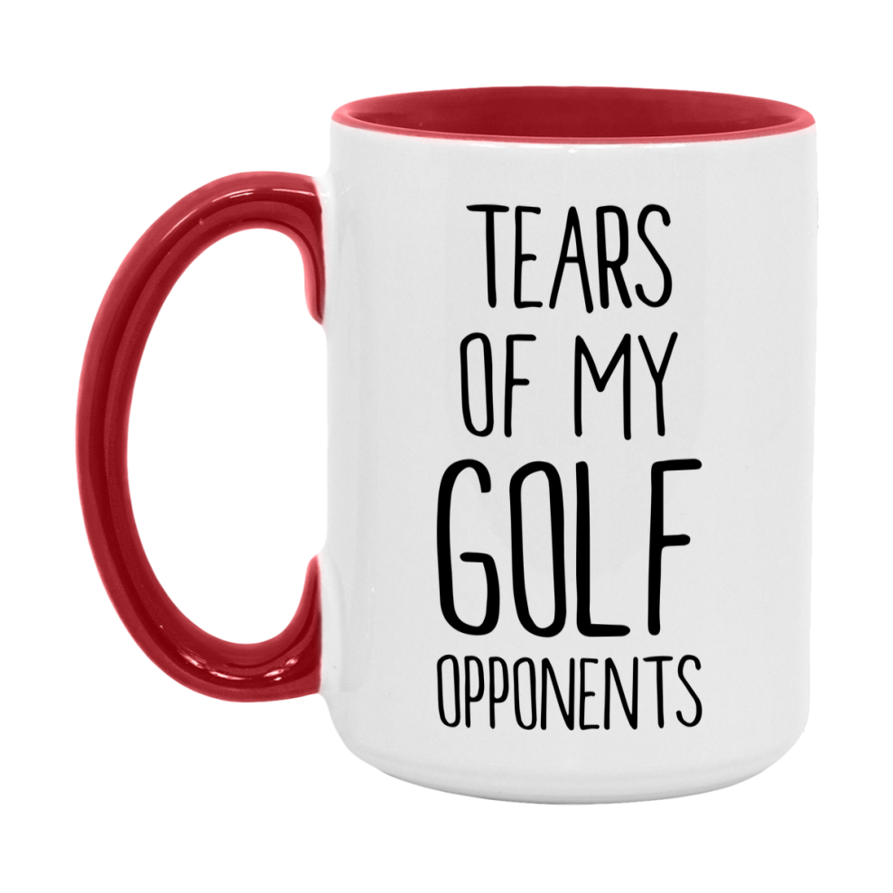 Funny Golf Mug – “Tears Of My Golf Opponents” – 11Oz Or 15Oz Coffee Cup