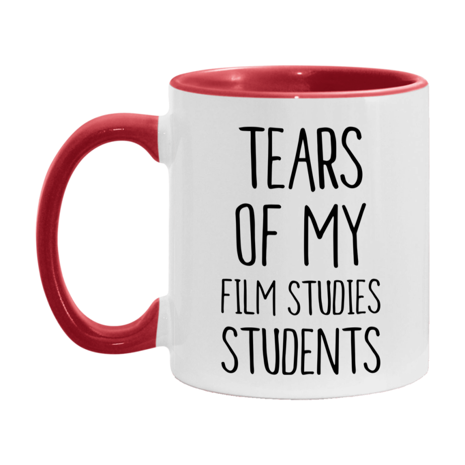 Funny Teacher Mug - "Tears Of My Film Studies Students" - 11Oz Or 15Oz Ceramic Coffee Cup