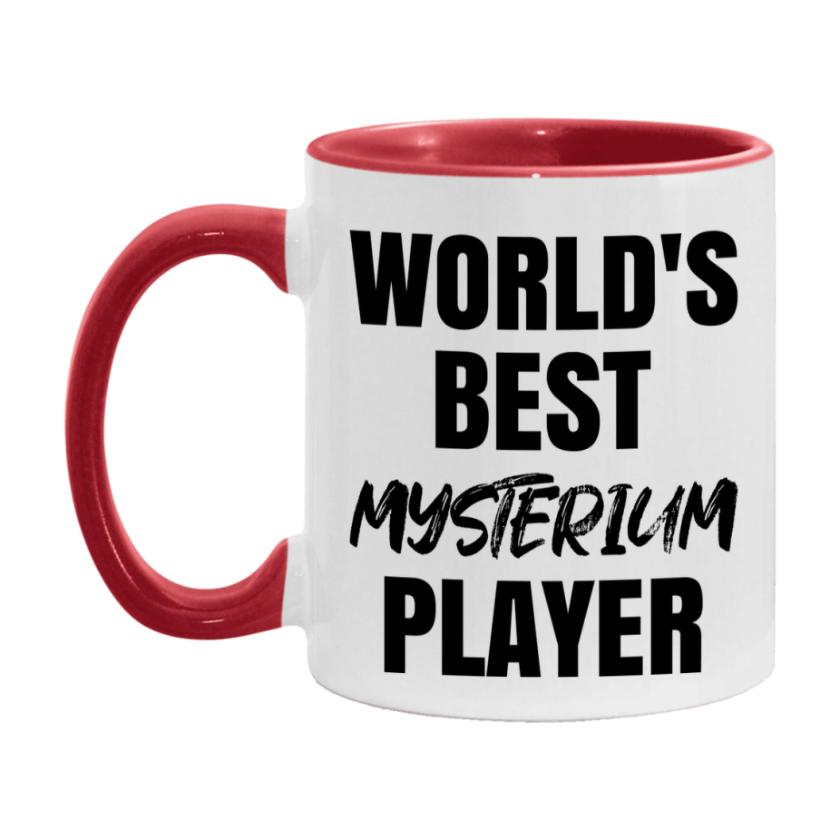 World's Best Mysterium Player Mug, Funny Game Board Gift, 11Oz Or 15Oz White Ceramic Mug