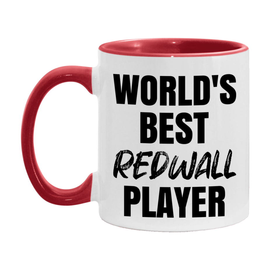 World's Best Redwall Player Mug, Funny Game Board Gift, 11Oz Or 15Oz White Ceramic Mug