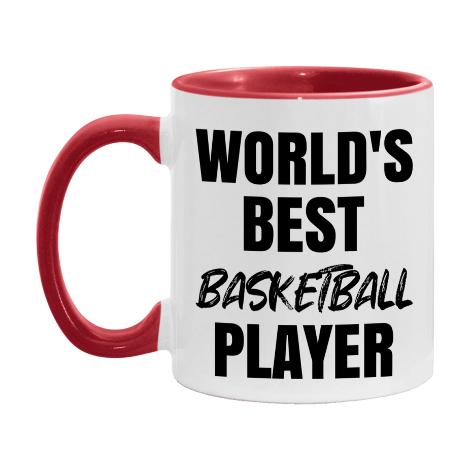 World's Best Basketball Player Mug, Double-Sided 11Oz Or 15Oz Coffee Cup