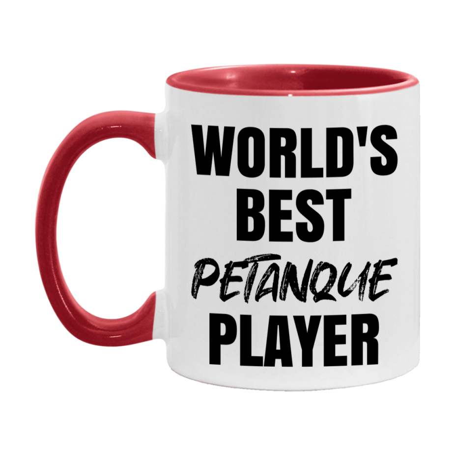 World's Best Petanque Player Mug, Double-Sided 11Oz Or 15Oz Coffee Cup