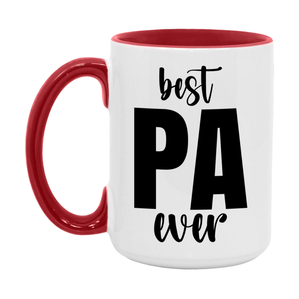 Best Pa Ever Mug, Father’s Day Gift, 11Oz Or 15Oz Ceramic Coffee Mug
