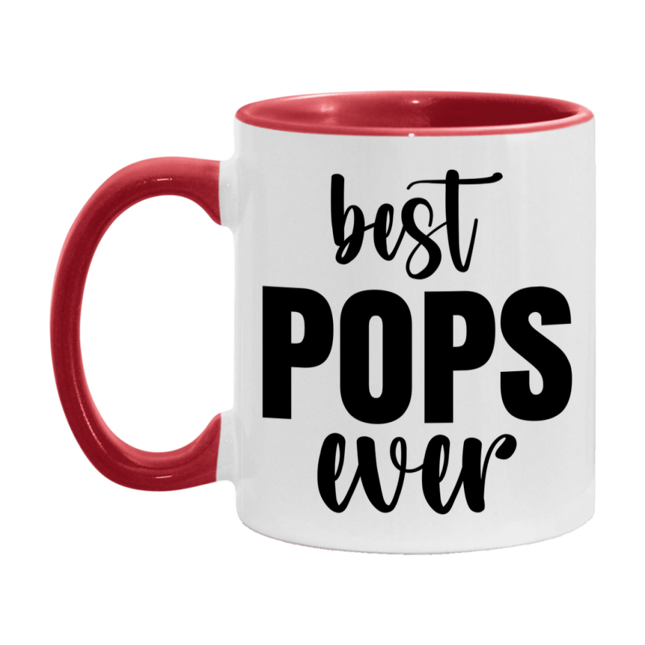 Best Pops Ever Mug, Father’s Day Gift, 11Oz Or 15Oz Ceramic Coffee Mug