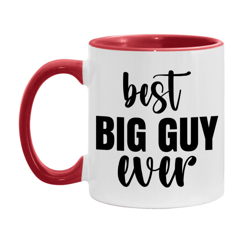 Best Big Guy Ever Mug, Father’s Day Gift, 11Oz Or 15Oz Ceramic Coffee Mug