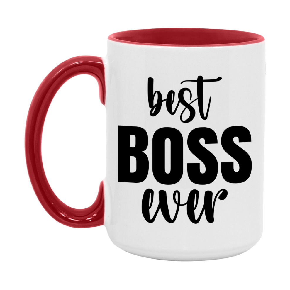Best Boss Ever Mug, Father’s Day Gift, 11Oz Or 15Oz Ceramic Coffee Mug