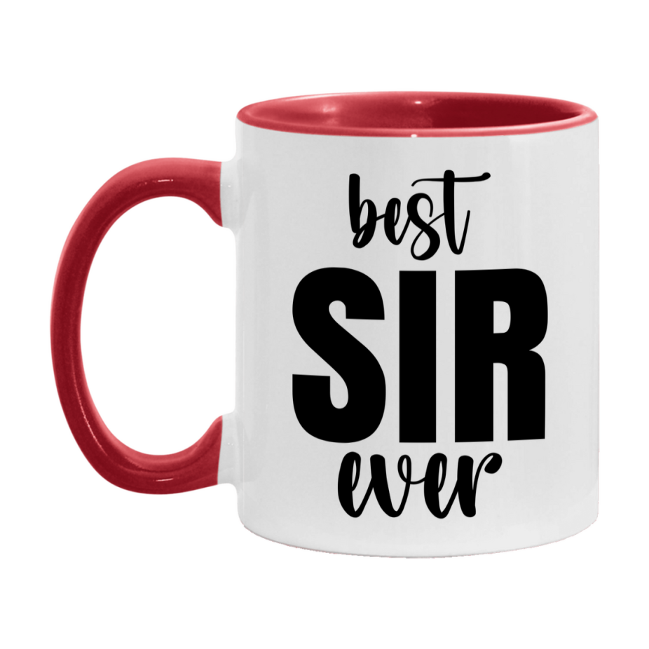 Best Sir Ever Mug, Father’s Day Gift, 11Oz Or 15Oz Ceramic Coffee Mug