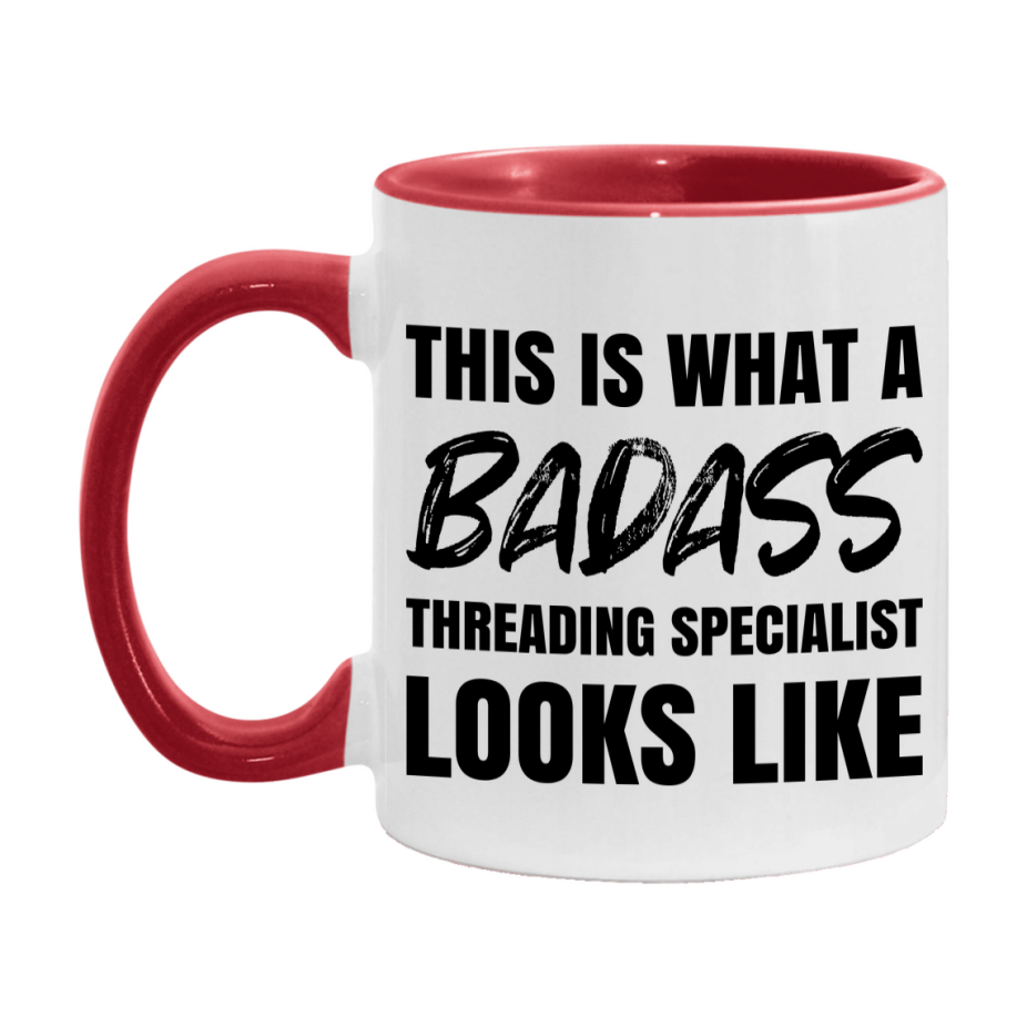 Threading Specialist Gifts For Women, Threading Specialist 11Oz Or 15Oz Ceramic Coffee Mug, Funny Novelty Gift For Threading Specialist