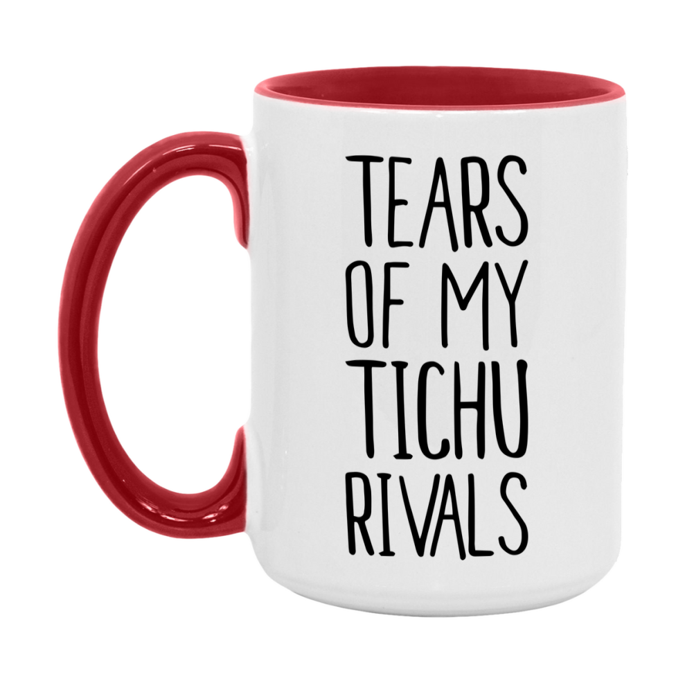 Funny Tichu Mug, Tears Of My Tichu Rivals, 11Oz Or 15Oz Ceramic Coffee Cup