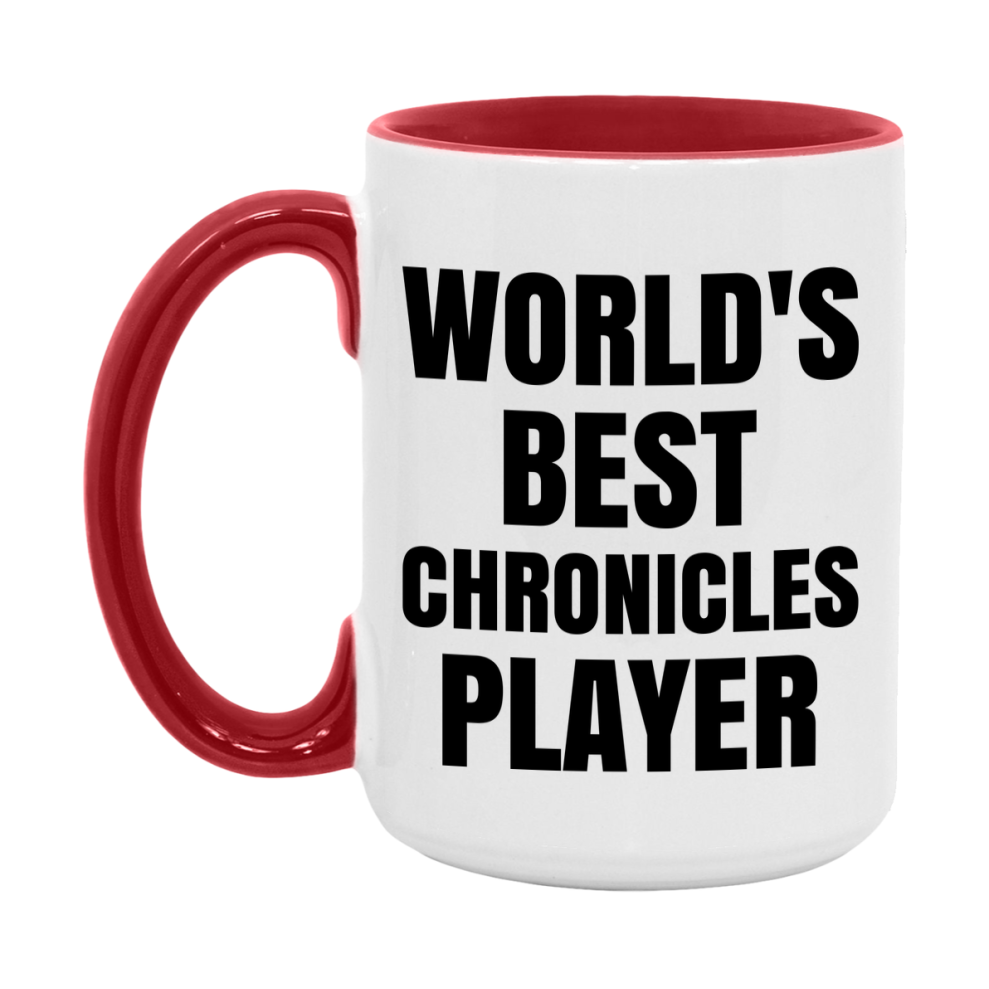 Funny Game Board Mug, World's Okayest Chronicles Player, 11Oz Or 15Oz Ceramic Coffee Cup