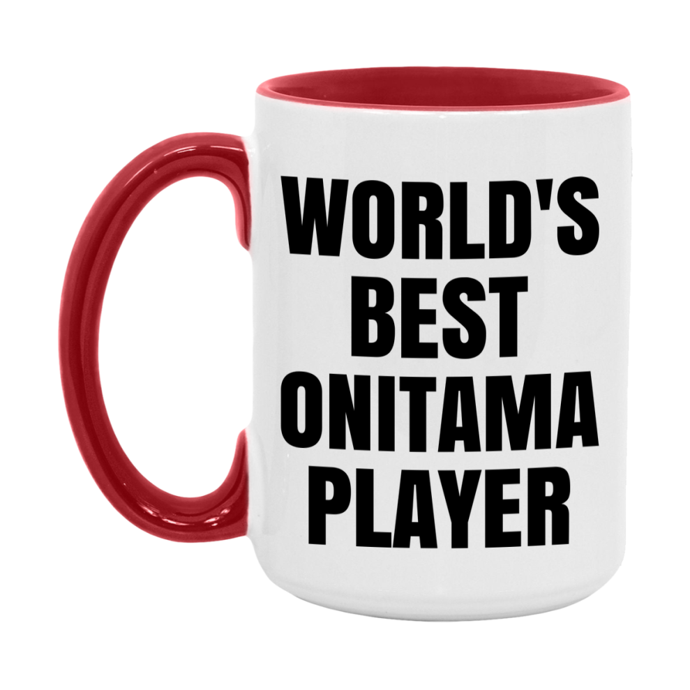 Funny Game Board Mug, World's Okayest Onitama Player, 11Oz Or 15Oz Ceramic Coffee Cup
