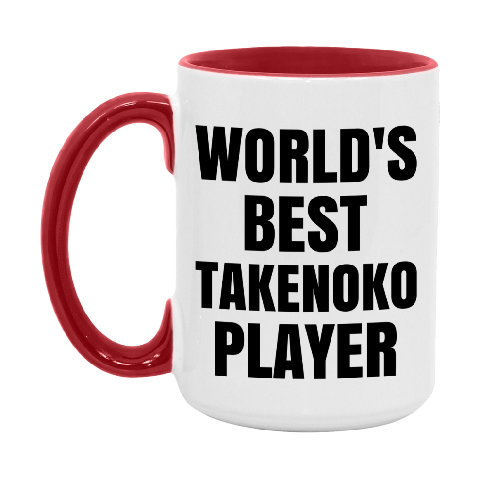 Funny Game Board Mug, World's Okayest Takenoko Player, 11Oz Or 15Oz Ceramic Coffee Cup