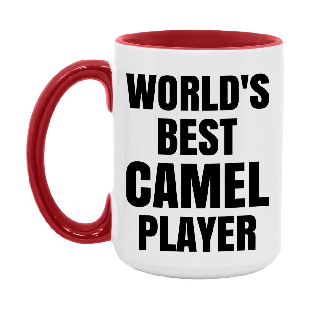 Funny Game Board Mug, World's Okayest Camel Player, 11Oz Or 15Oz Ceramic Coffee Cup