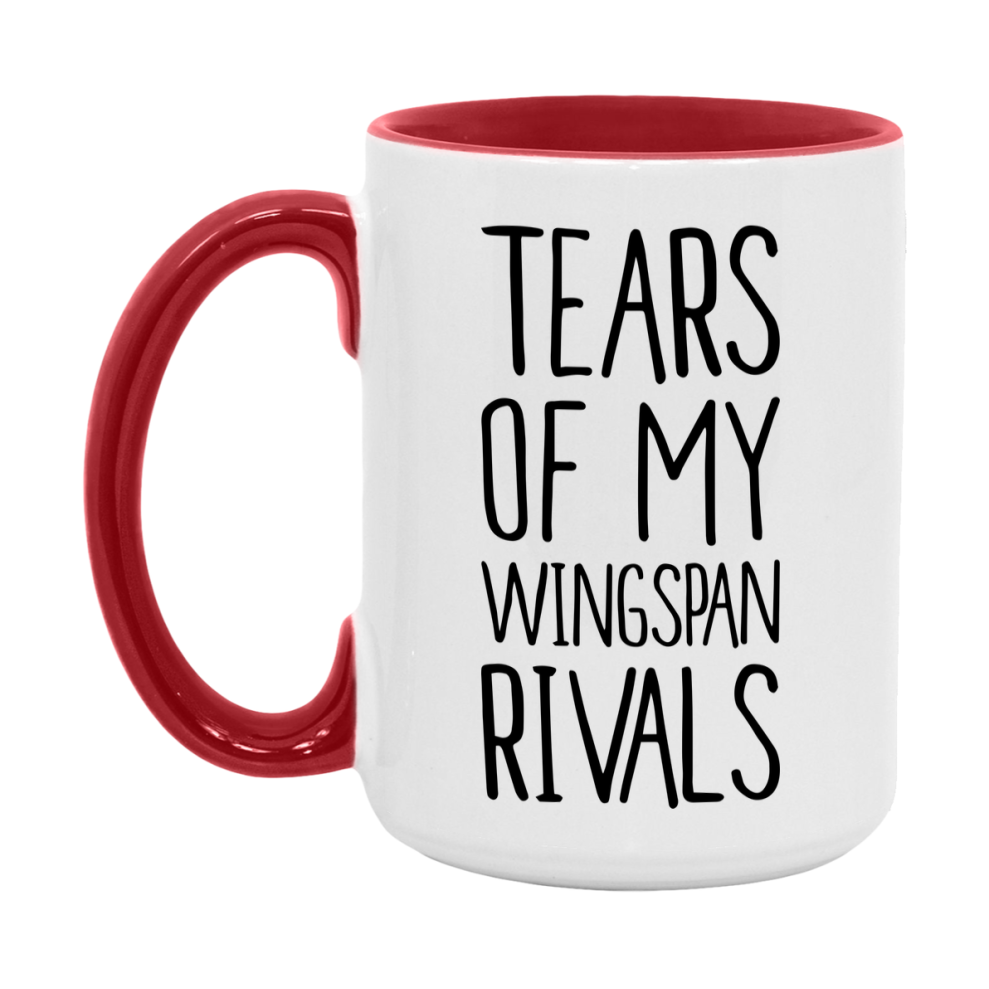 Funny Wingspan Gameboard Mug – Tears Of My Wingspan Rivals, 11Oz Or 15Oz White Ceramic Coffee Cup Gift