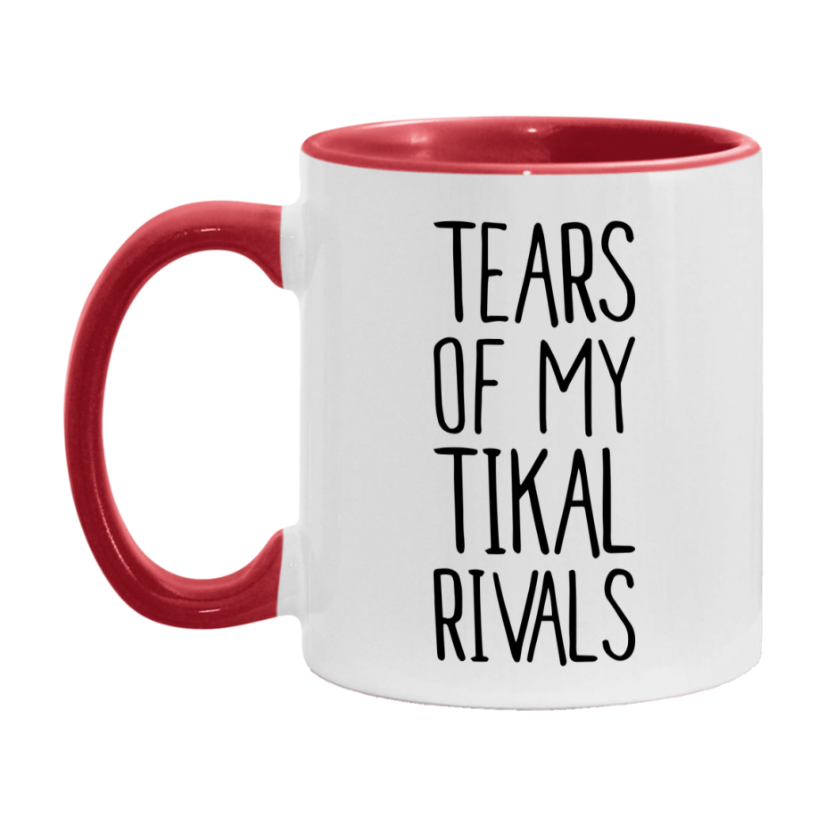 Funny Tikal Gameboard Mug – Tears Of My Tikal Rivals, 11Oz Or 15Oz White Ceramic Coffee Cup Gift