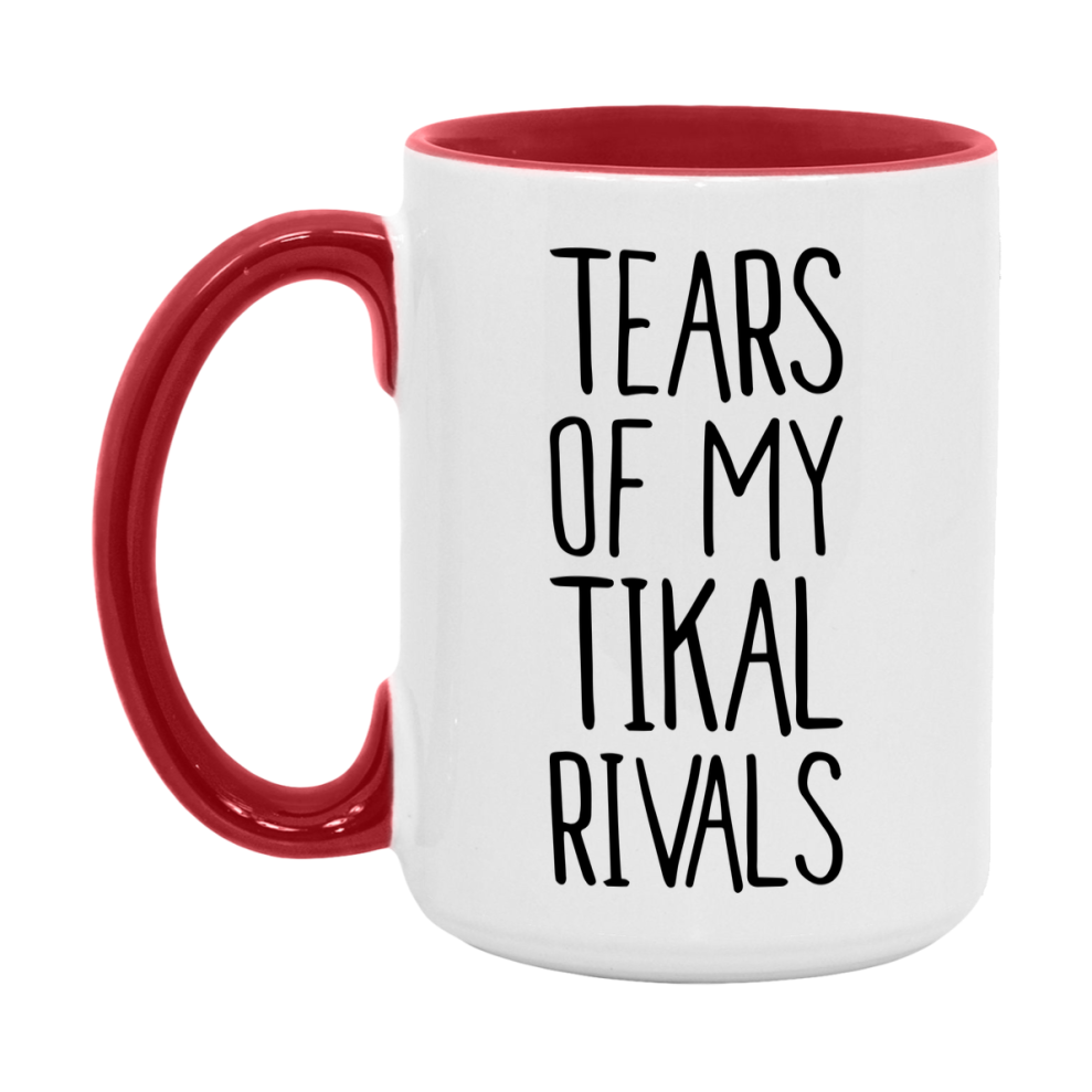 Funny Tikal Gameboard Mug – Tears Of My Tikal Rivals, 11Oz Or 15Oz White Ceramic Coffee Cup Gift