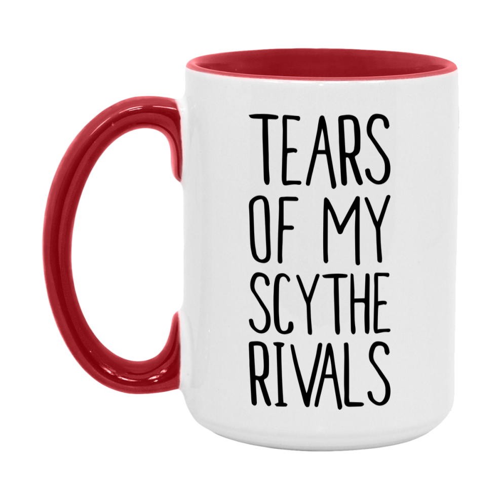 Funny Scythe Gameboard Mug – Tears Of My Scythe Rivals, 11Oz Or 15Oz White Ceramic Coffee Cup Gift