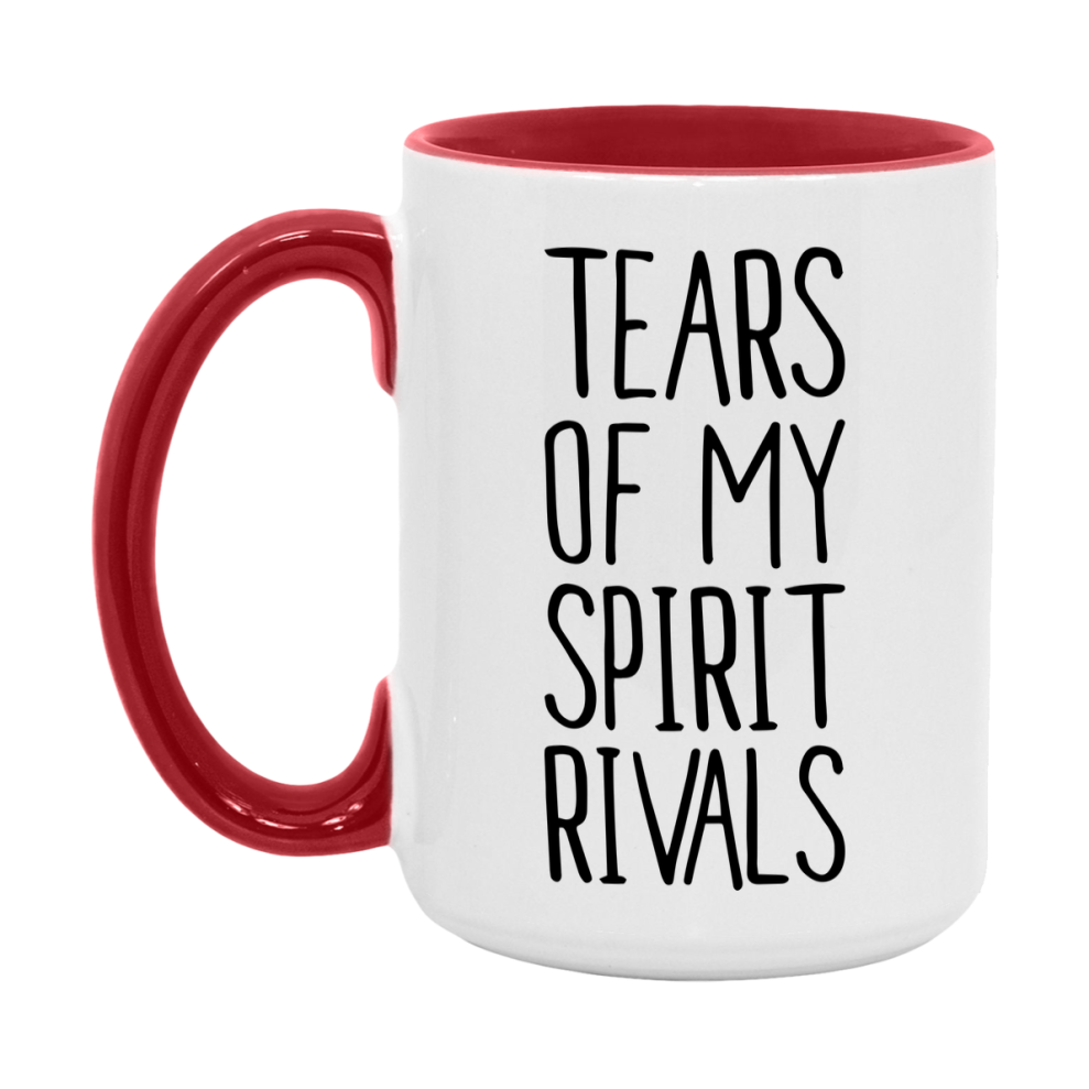 Funny Spirit Gameboard Mug – Tears Of My Spirit Rivals, 11Oz Or 15Oz White Ceramic Coffee Cup Gift