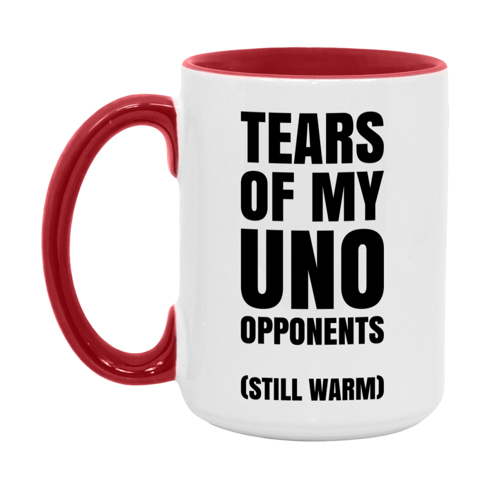 Board Game Gift – Tears Of My Uno Opponents Mug, 11Oz Or 15Oz White Ceramic Coffee Cup