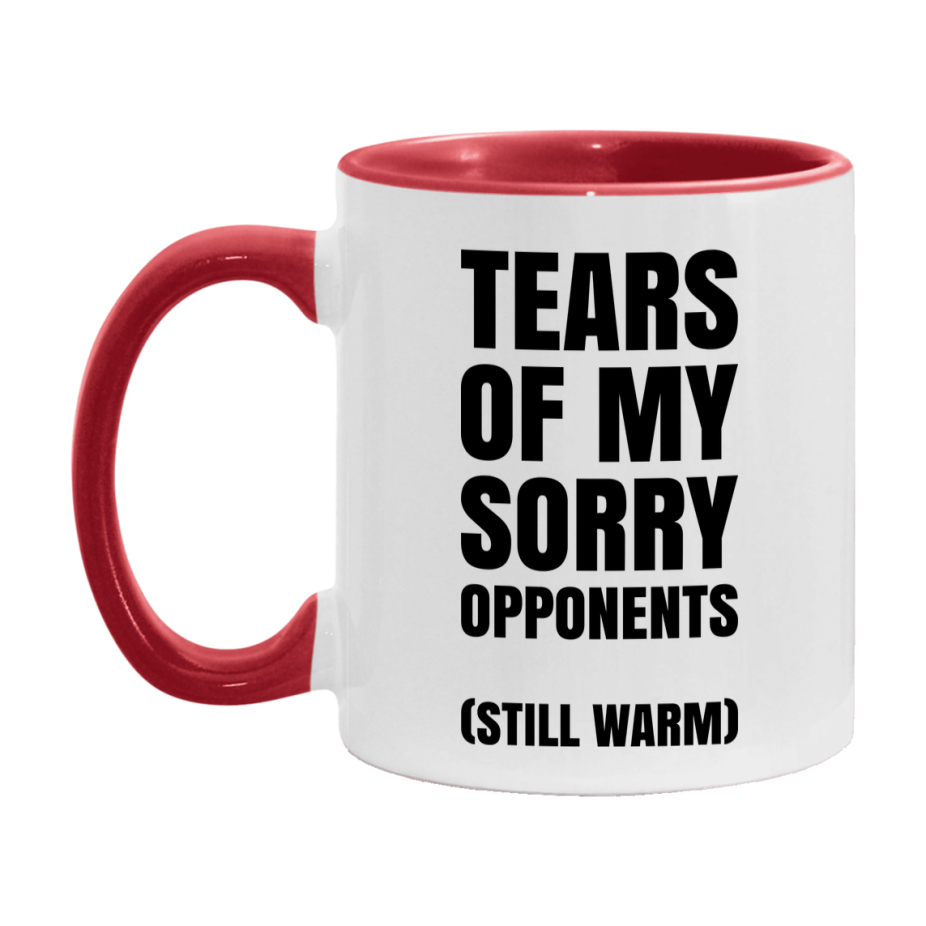 Board Game Gift – Tears Of My Sorry Opponents Mug, 11Oz Or 15Oz White Ceramic Coffee Cup