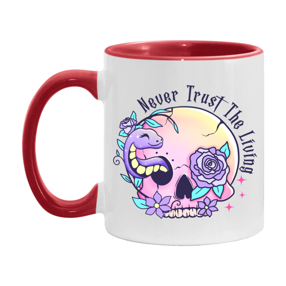 Funny Halloween Coffee Mug, White Ceramic Halloween Coffee Cup 11Oz Or 15Oz