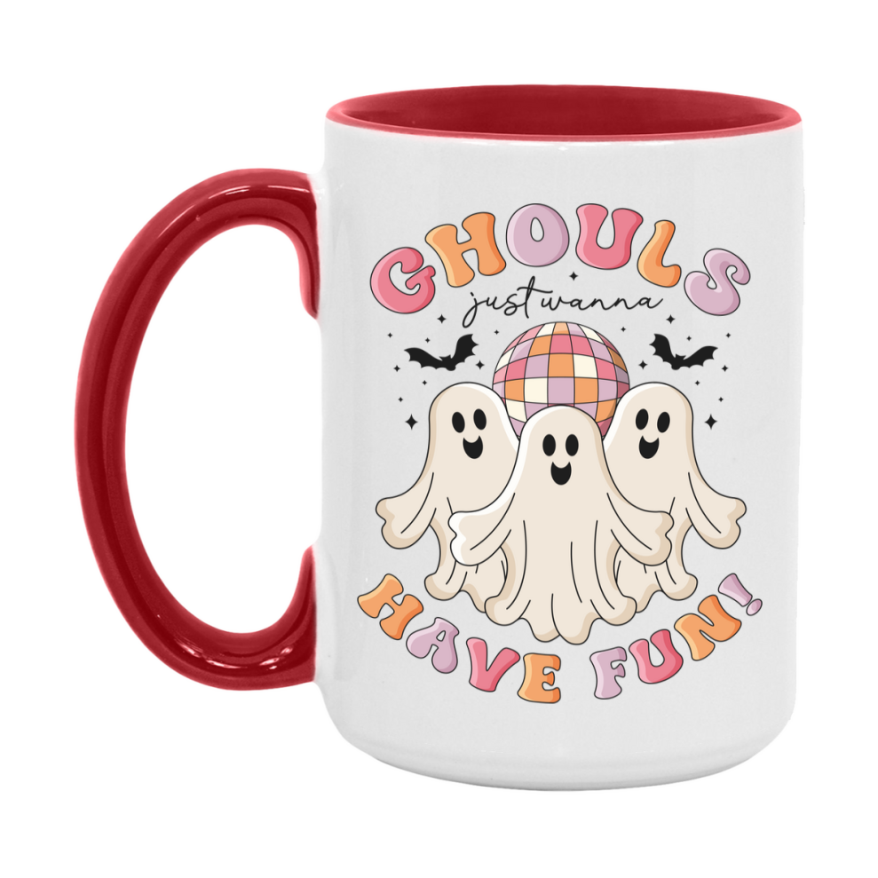 Funny Halloween Coffee Mug, White Ceramic Halloween Coffee Cup 11Oz Or 15Oz