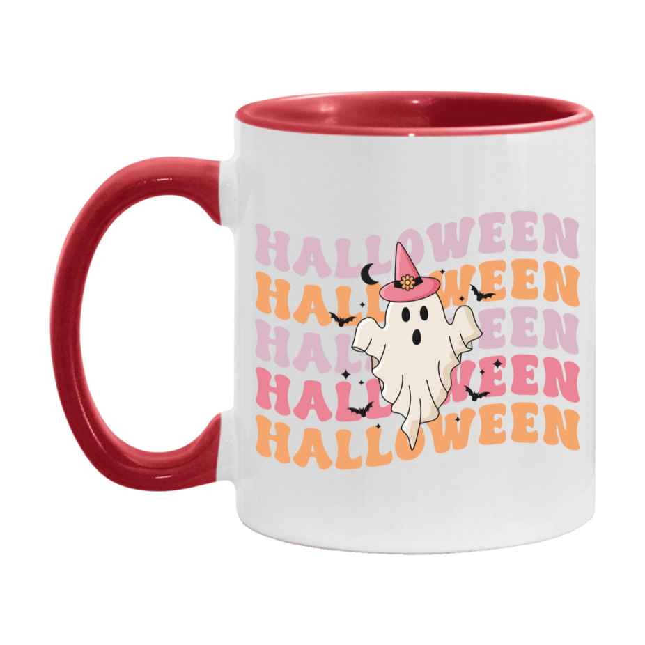 Funny Halloween Coffee Mug, White Ceramic Halloween Coffee Cup 11Oz Or 15Oz