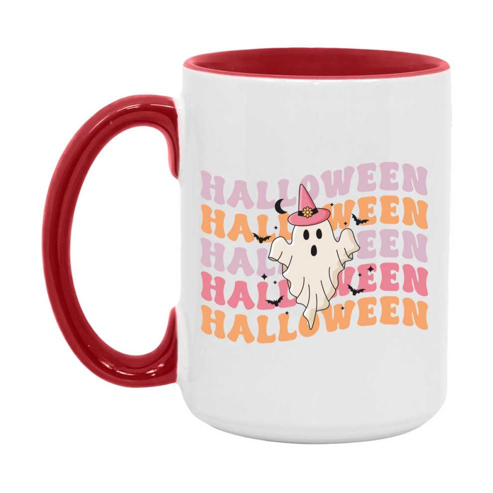 Funny Halloween Coffee Mug, White Ceramic Halloween Coffee Cup 11Oz Or 15Oz