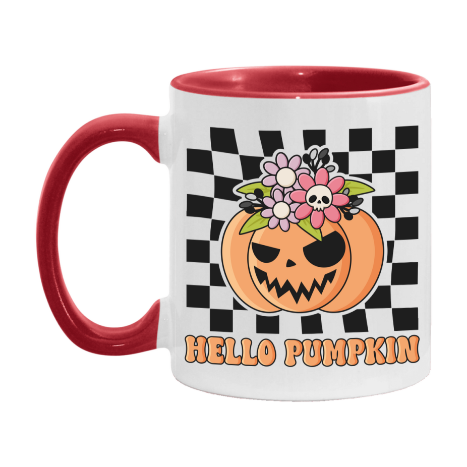 Funny Halloween Coffee Mug, White Ceramic Halloween Coffee Cup 11Oz Or 15Oz