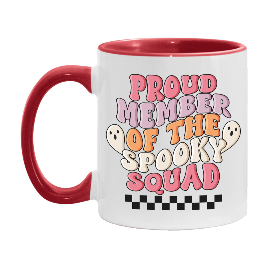 Funny Halloween Coffee Mug, White Ceramic Halloween Coffee Cup 11Oz Or 15Oz