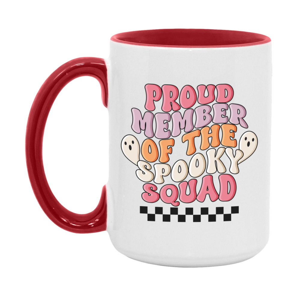 Funny Halloween Coffee Mug, White Ceramic Halloween Coffee Cup 11Oz Or 15Oz