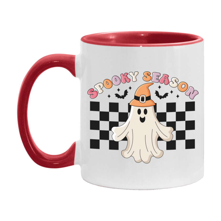 Funny Halloween Coffee Mug, White Ceramic Halloween Coffee Cup 11Oz Or 15Oz
