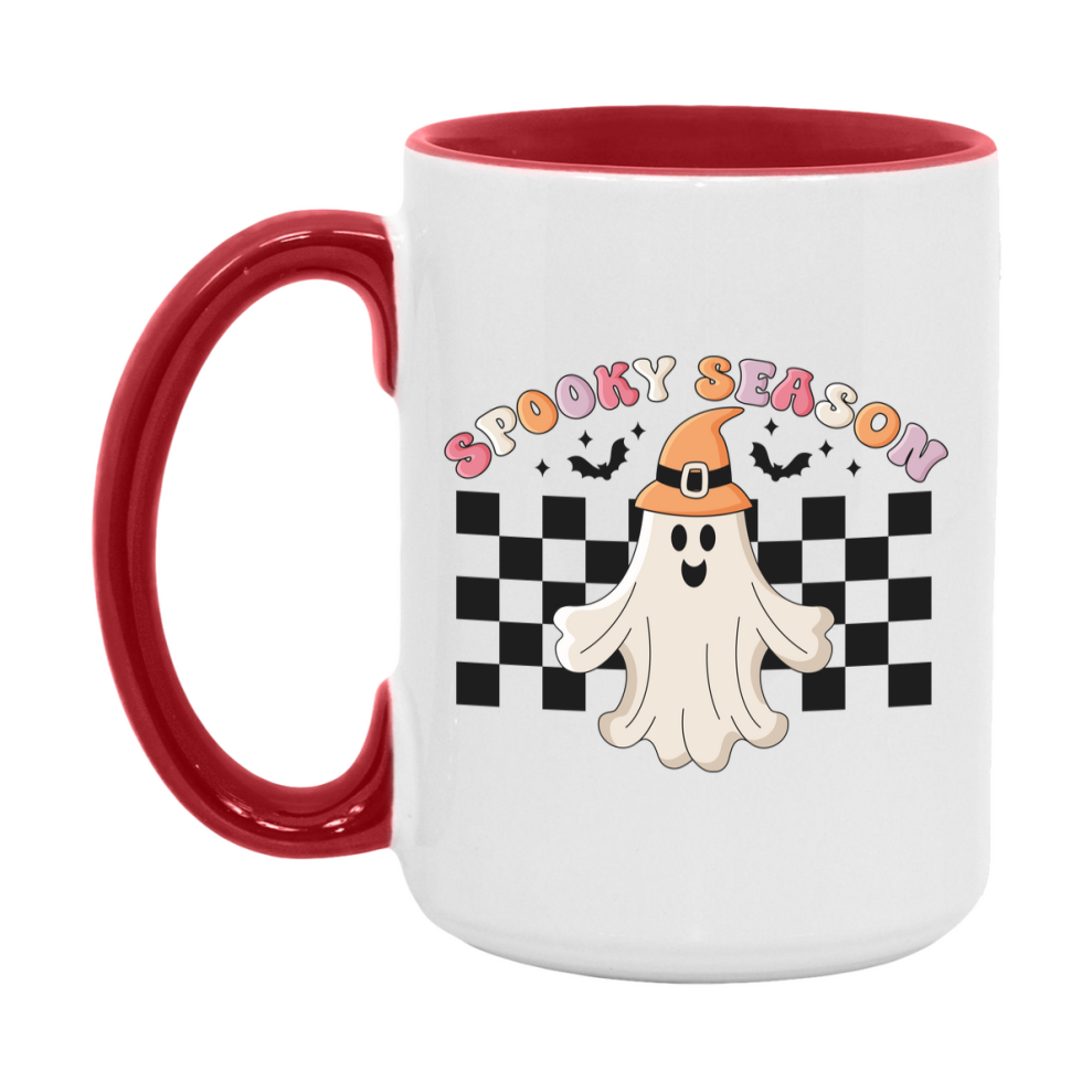 Funny Halloween Coffee Mug, White Ceramic Halloween Coffee Cup 11Oz Or 15Oz