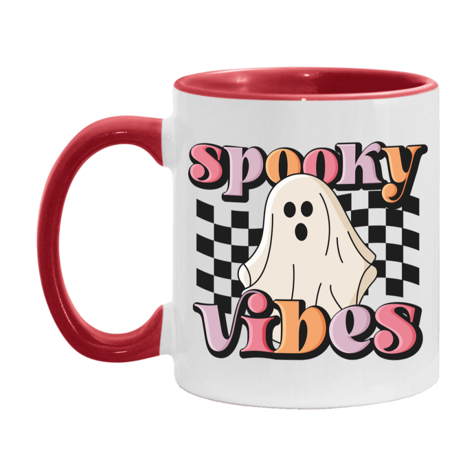 Funny Halloween Coffee Mug, White Ceramic Halloween Coffee Cup 11Oz Or 15Oz