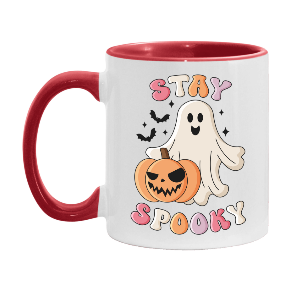 Funny Halloween Coffee Mug, White Ceramic Halloween Coffee Cup 11Oz Or 15Oz