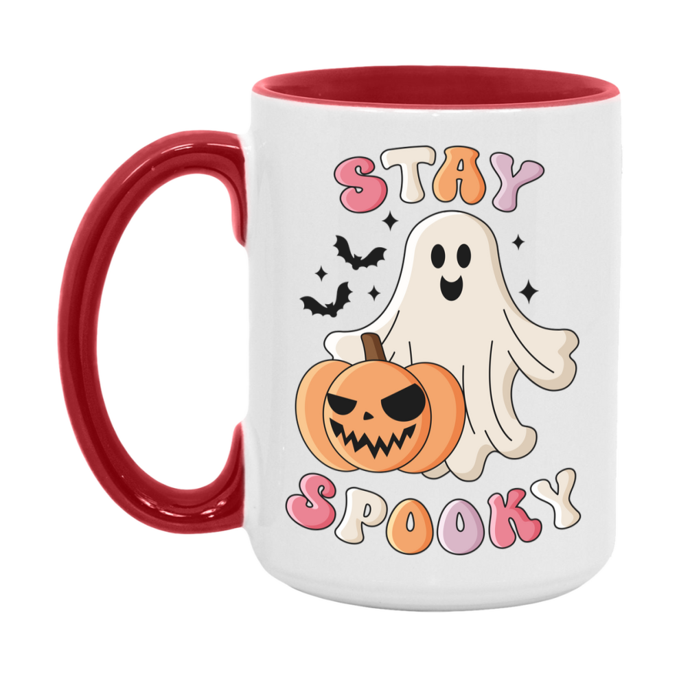Funny Halloween Coffee Mug, White Ceramic Halloween Coffee Cup 11Oz Or 15Oz