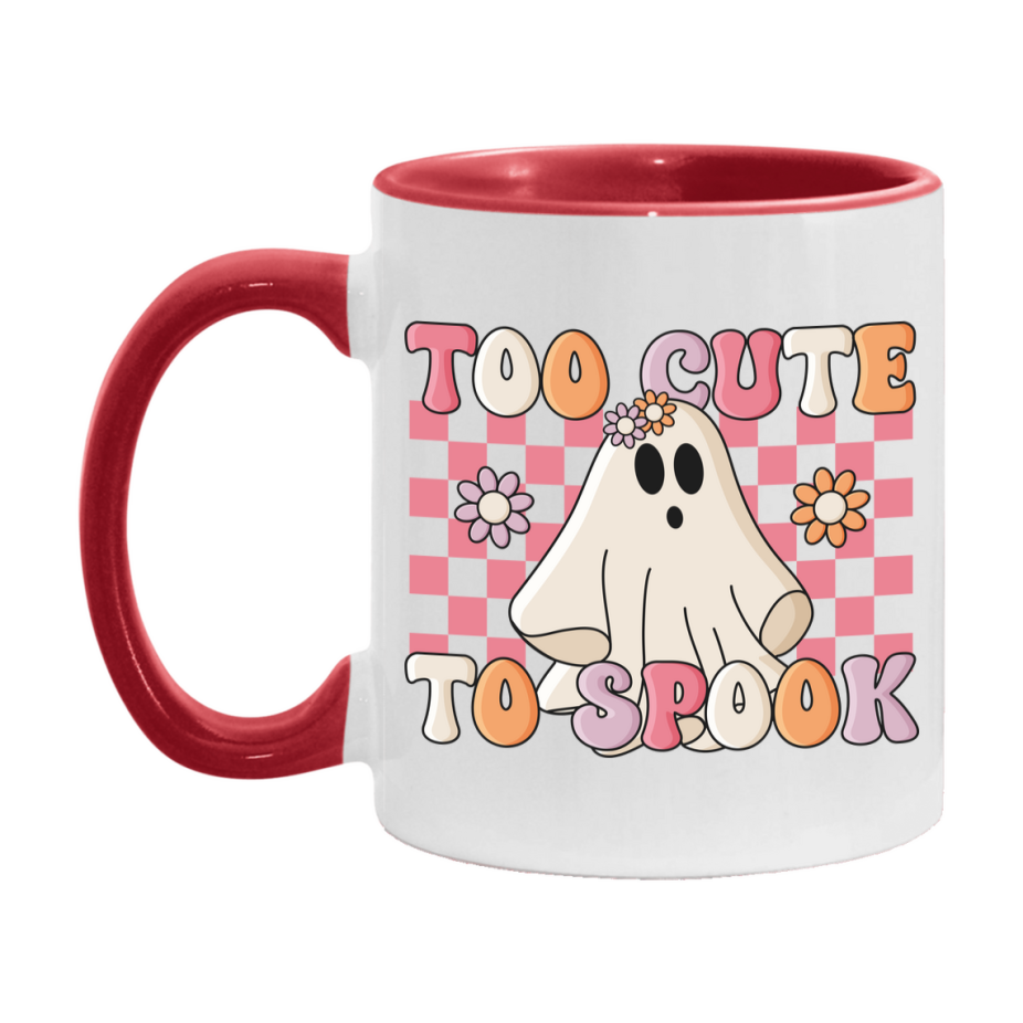 Funny Halloween Coffee Mug, White Ceramic Halloween Coffee Cup 11Oz Or 15Oz