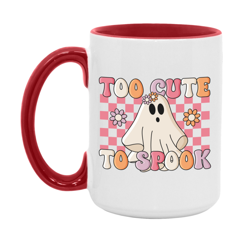 Funny Halloween Coffee Mug, White Ceramic Halloween Coffee Cup 11Oz Or 15Oz
