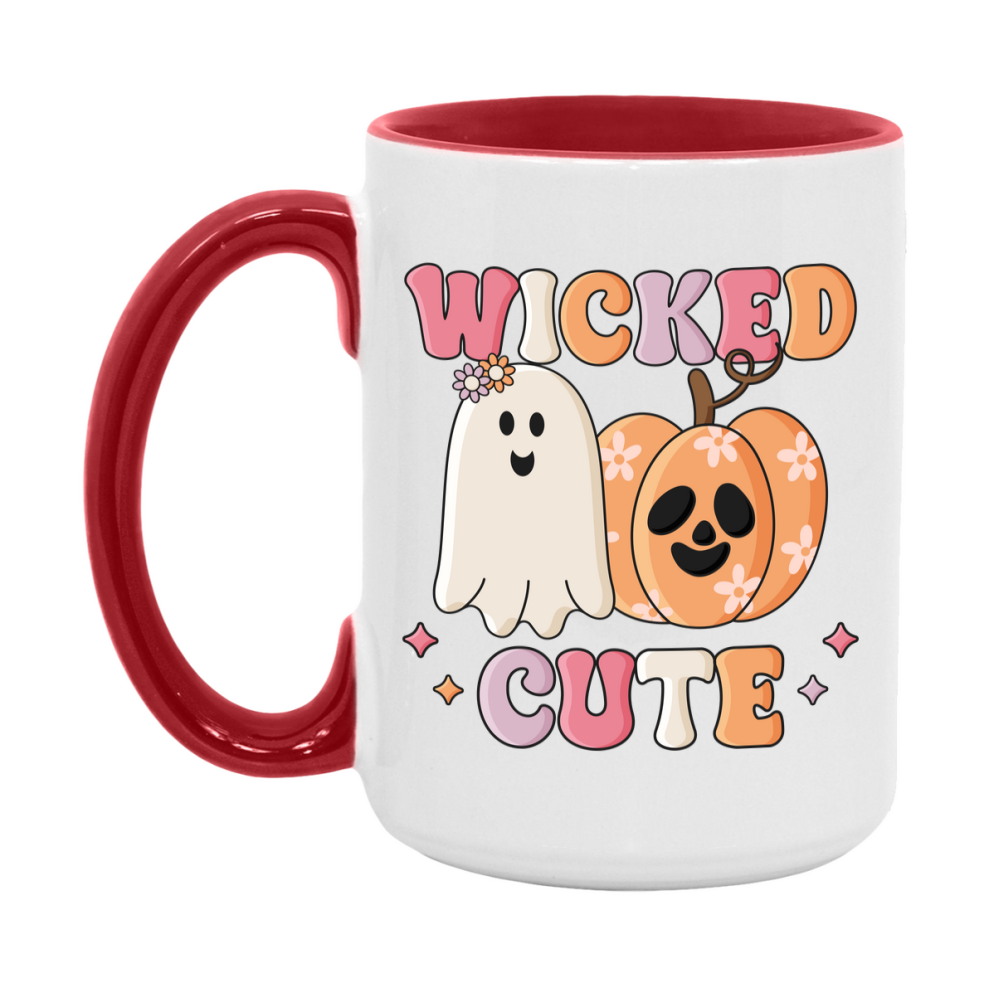 Funny Halloween Coffee Mug, White Ceramic Halloween Coffee Cup 11Oz Or 15Oz