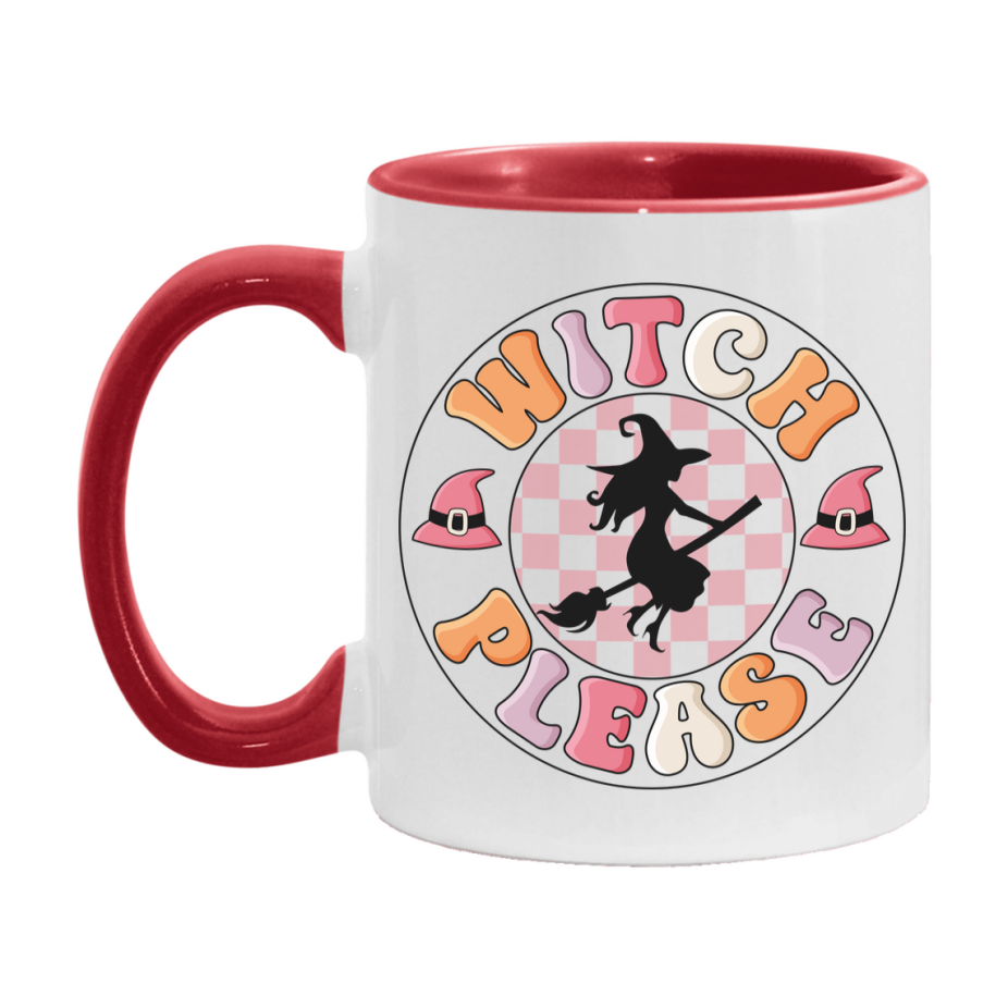 Funny Halloween Coffee Mug, White Ceramic Halloween Coffee Cup 11Oz Or 15Oz