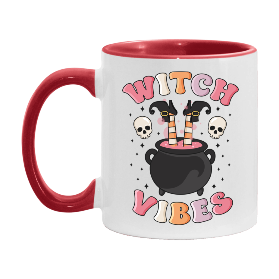 Funny Halloween Coffee Mug, White Ceramic Halloween Coffee Cup 11Oz Or 15Oz