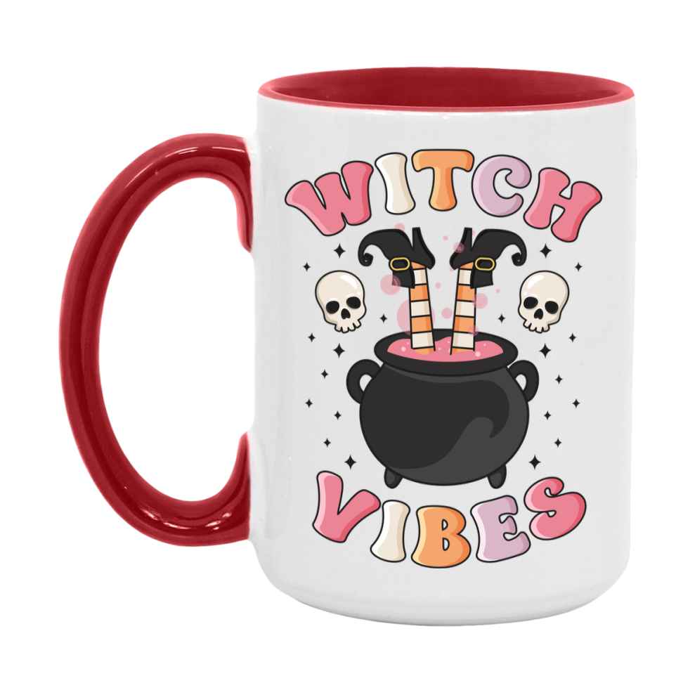 Funny Halloween Coffee Mug, White Ceramic Halloween Coffee Cup 11Oz Or 15Oz