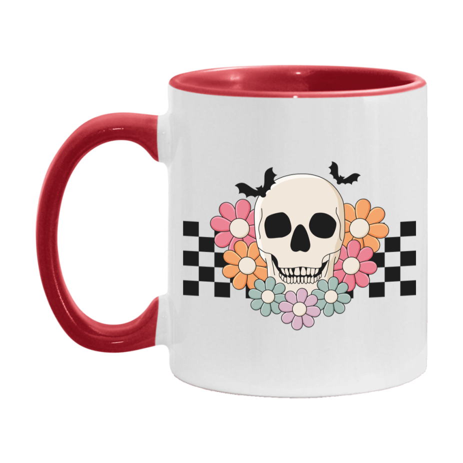 Funny Halloween Coffee Mug, White Ceramic Halloween Coffee Cup 11Oz Or 15Oz