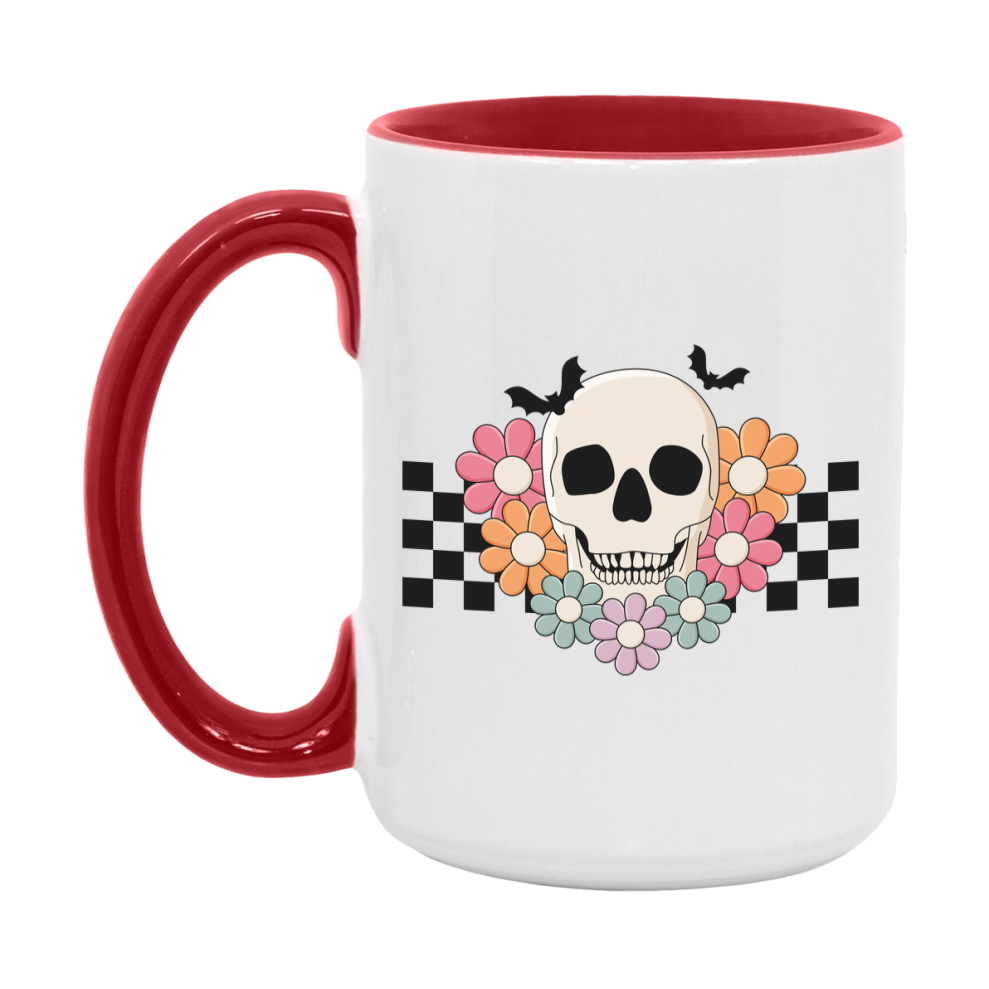 Funny Halloween Coffee Mug, White Ceramic Halloween Coffee Cup 11Oz Or 15Oz