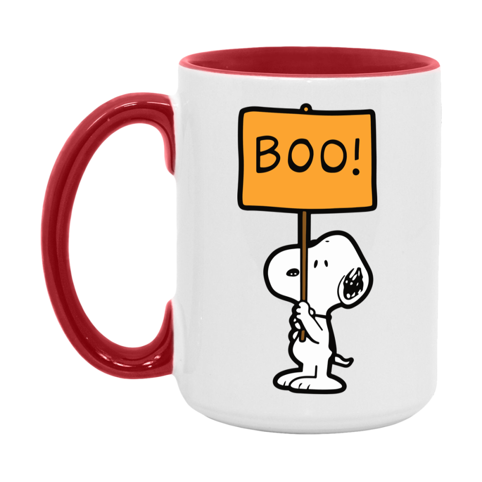Peanuts Snoopy Halloween Mug, Snoopy Coffee Cup, Cute Halloween Coffee Mug, 11Oz Or 15Oz Ceramic