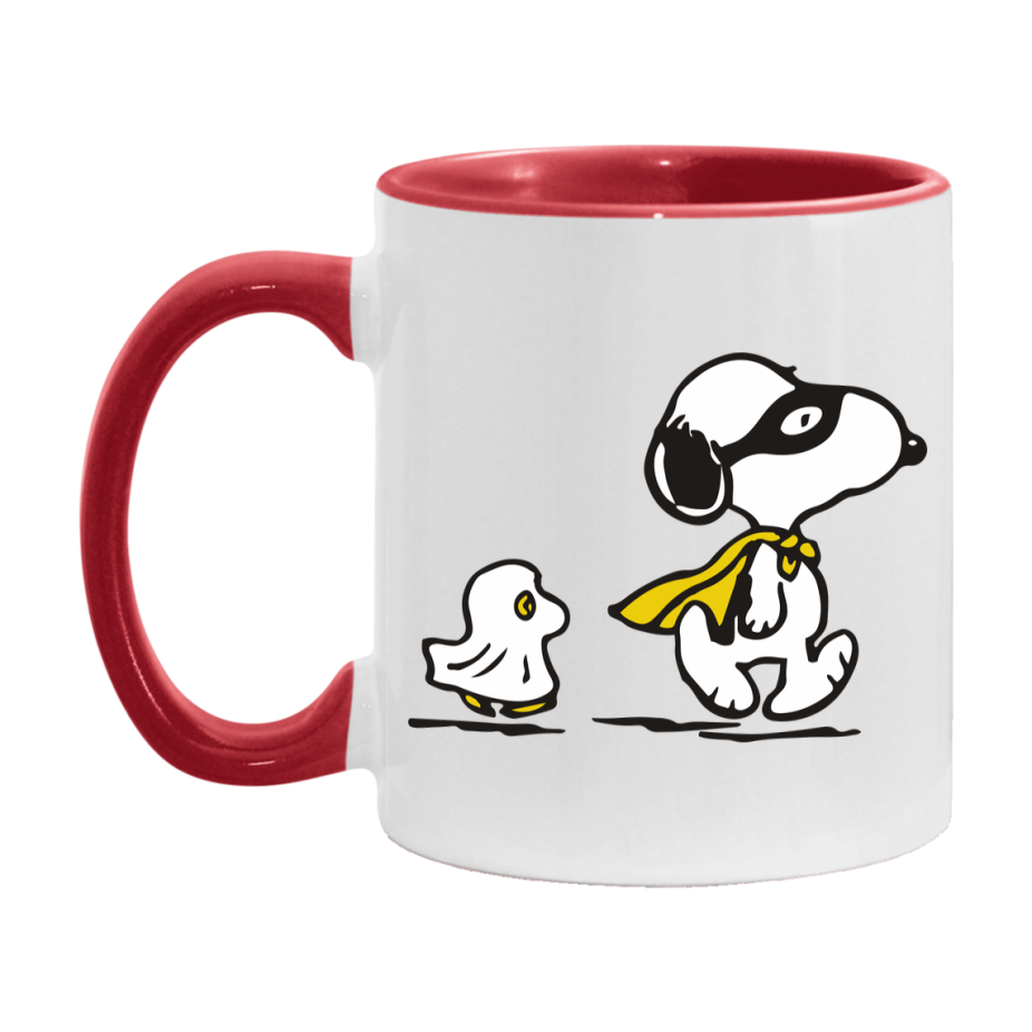 Peanuts Snoopy Halloween Mug, Snoopy Coffee Cup, Cute Halloween Coffee Mug, 11Oz Or 15Oz Ceramic