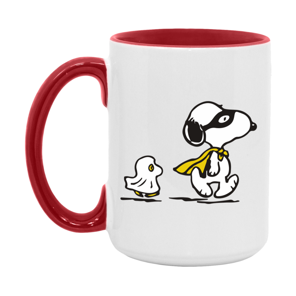 Peanuts Snoopy Halloween Mug, Snoopy Coffee Cup, Cute Halloween Coffee Mug, 11Oz Or 15Oz Ceramic