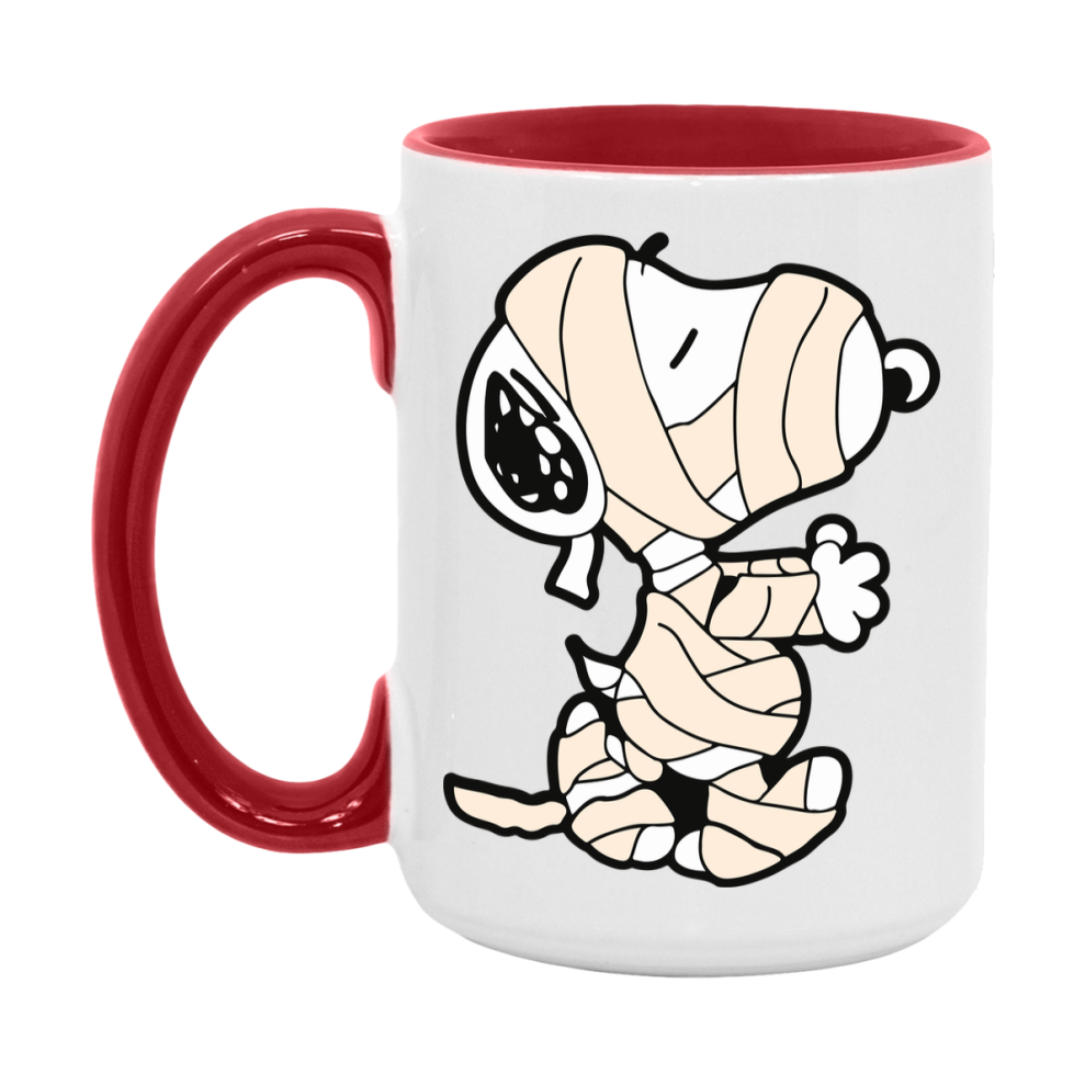 Peanuts Snoopy Halloween Mug, Snoopy Coffee Cup, Cute Halloween Coffee Mug, 11Oz Or 15Oz Ceramic