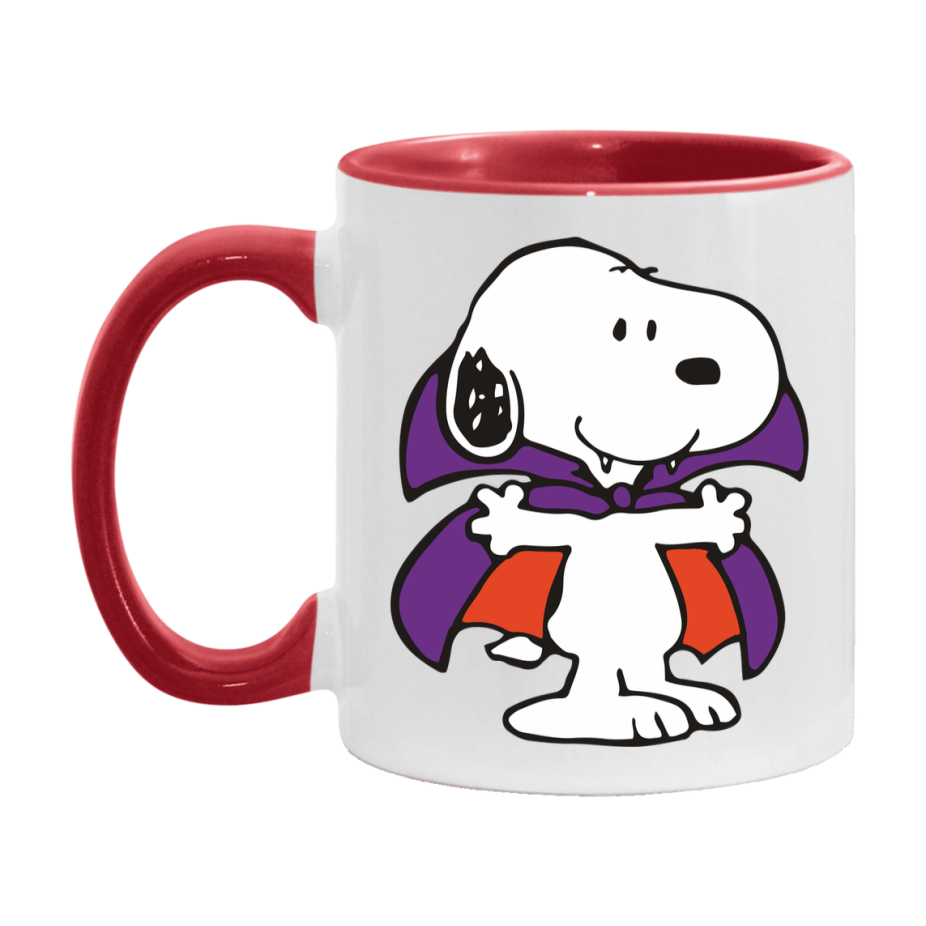 Peanuts Snoopy Halloween Mug, Snoopy Coffee Cup, Cute Halloween Coffee Mug, 11Oz Or 15Oz Ceramic
