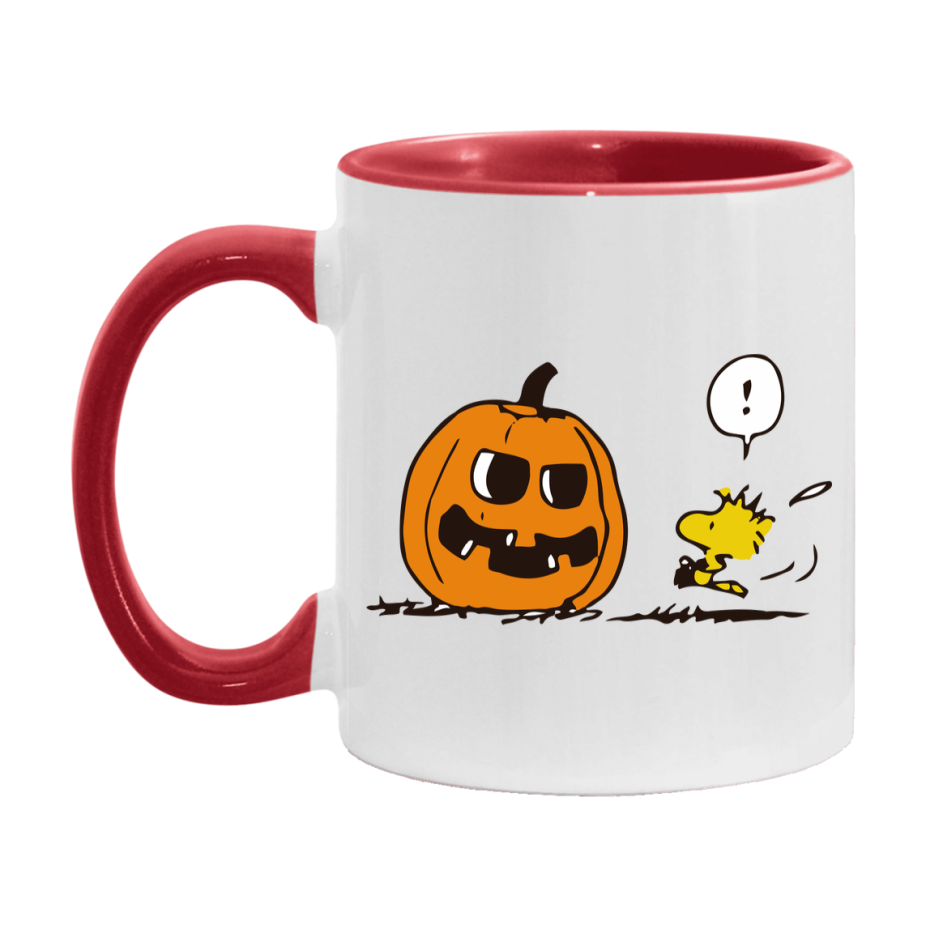 Peanuts Snoopy Halloween Mug, Snoopy Coffee Cup, Cute Halloween Coffee Mug, 11Oz Or 15Oz Ceramic